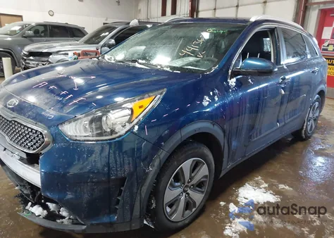 2019 Kia Niro Lx from USA, damaged, VIN KNDCB3LC7K5250582